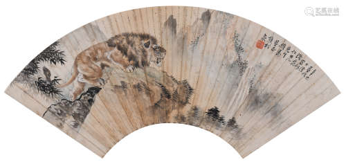 熊松泉（1884-1961）狮子