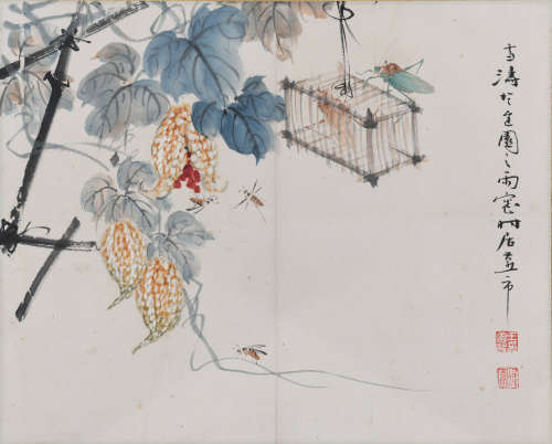 王雪涛（1903-1982）花卉草虫