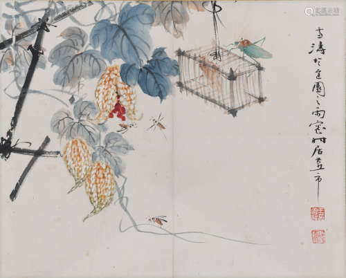 王雪涛（1903-1982）花卉草虫