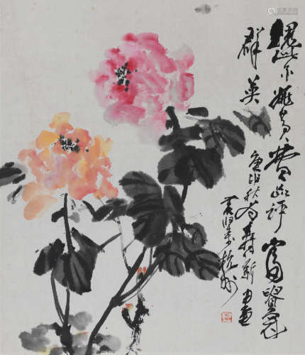 沈柔坚 （1919-1998）花卉