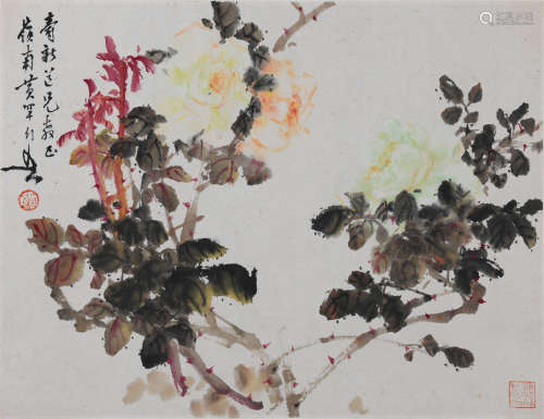 黄幻吾 （1906-1985）花卉