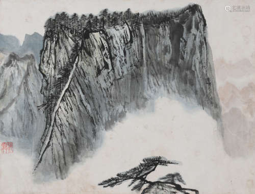 何海霞 （1908-1998）华山风景