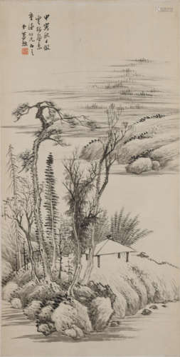 萧谦中 （1883-1944）山水