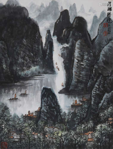 李行简（b.1937）清漓胜境