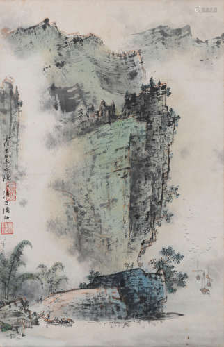 陶一清（1914-1986）山水