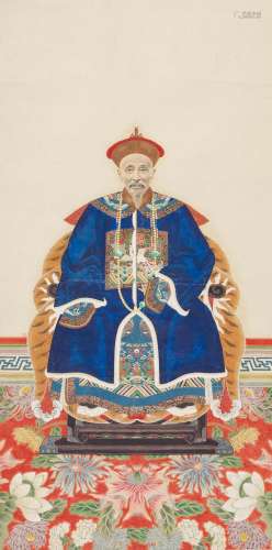 ANONYMOUS (LATE QING DYNASTY/REPUBLIC PERIOD) An Ancestor Po...