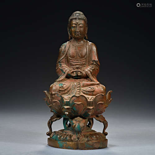 Song Dynasty, Bronze Buddha Statue