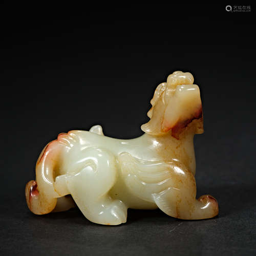 Han Dynasty, Hetian jade, Jade Beast