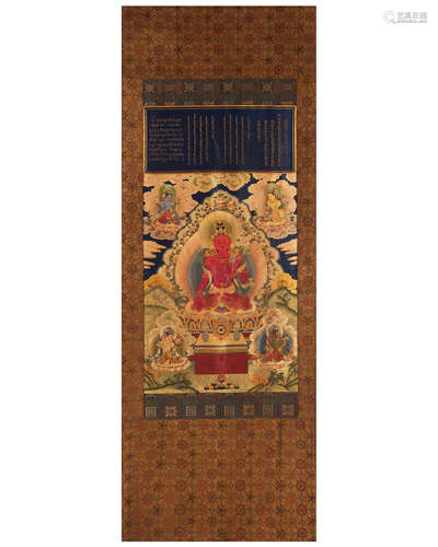 Qing Dynasty Qianlong,YU ZHI CI XIU,Buddha