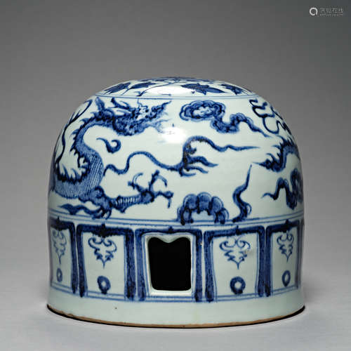 Yuan Dynasty, blue and white porcelain