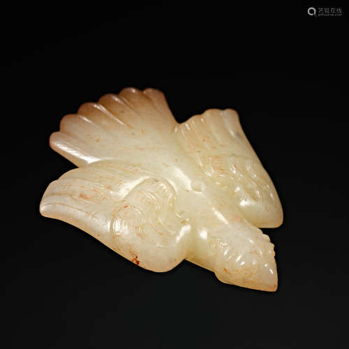 Han Dynasty, Hetian Jade, Jade bird