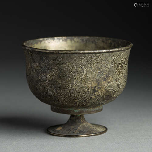 Tang Dynasty, Pure silver, Silver Cup