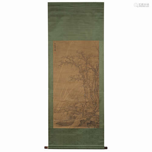 Ming Dynasty, QIU YING, Tree