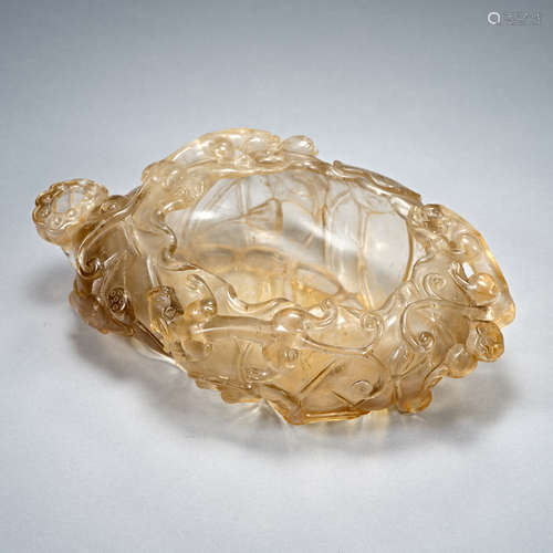 Qing Dynasty, Crystal, Inkstone