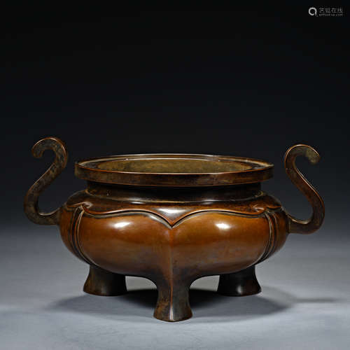 Ming and Qing Dynasties, Copper Incense Burner