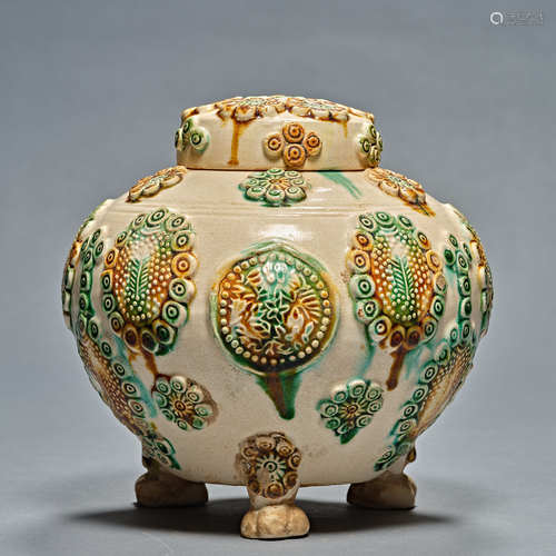 Tang Dynasty, Tang Tri-color, Pot