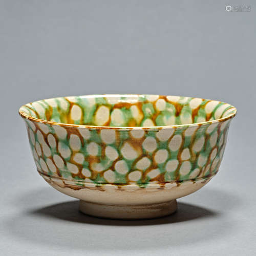 Tang Dynasty Tir- color, Bowl