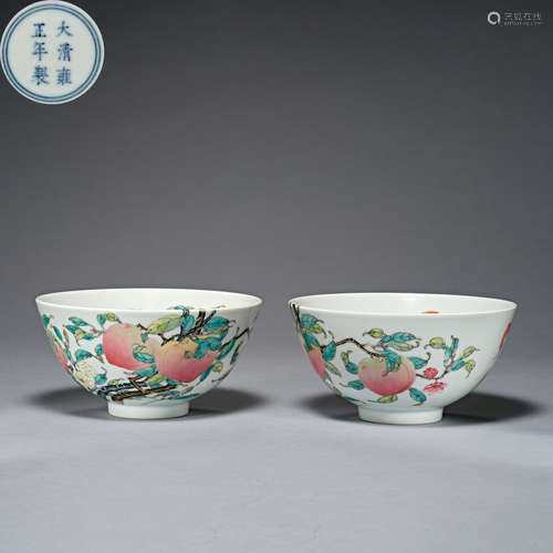 Qing Dynasty Yongzheng, Famille Rose, porcelain, bowl