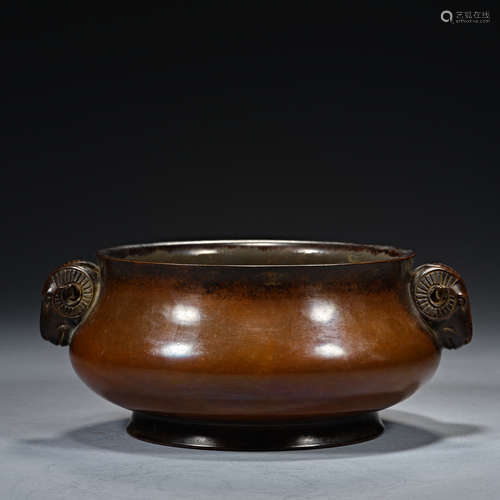 Ming and Qing Dynasties, Copper Incense Burner