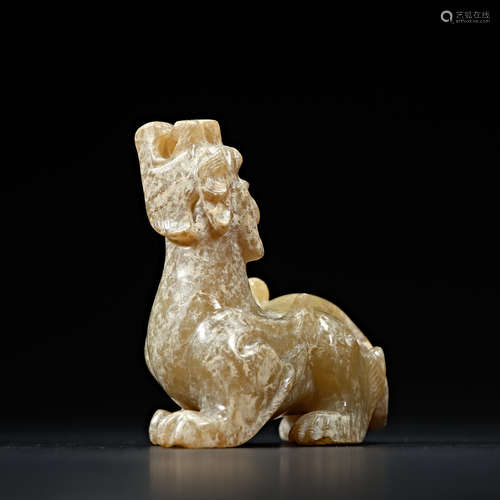 Han Dynasty, Hetian jade dynasty, Jade Beast