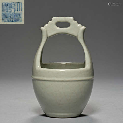 Qing Dynasty Qianlong,  bucket modeling, Bionic Porcelain,