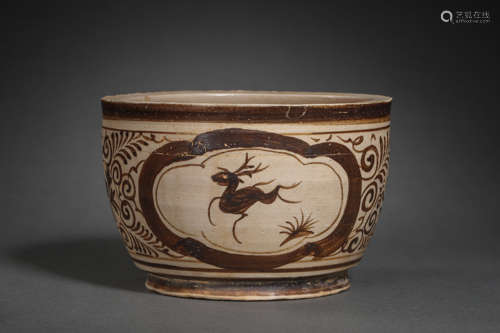 JIZHOU WARE BOWL, SONG DYNASTY, CHINA  