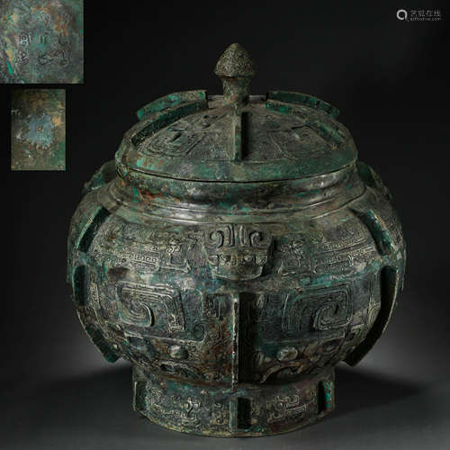 CHINESE HAN DYNASTY BRONZE WARE  