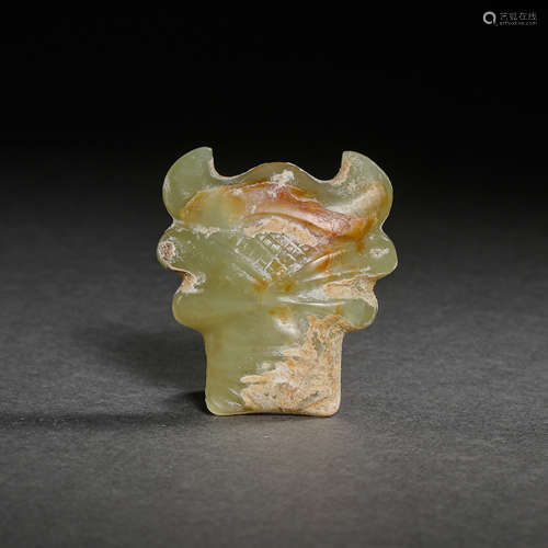 HEMO JADE CATTLE, HONGSHAN CULTURE, CHINA  