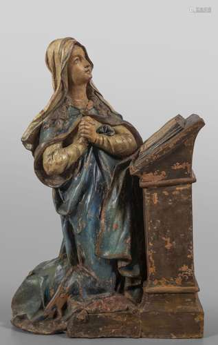 L'Annunciata, grande scultura in terracotta