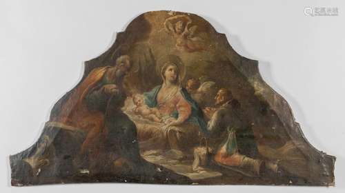 Scuola veneta sec.XVII "L'adorazione dei Magi"