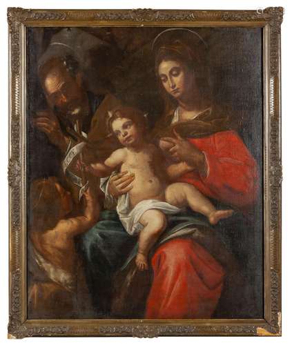 Scuola italiana sec.XVIII "Sacra Famiglia"