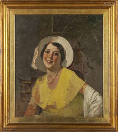 MARCO DE GREGORIO (1829-1876)  Signora