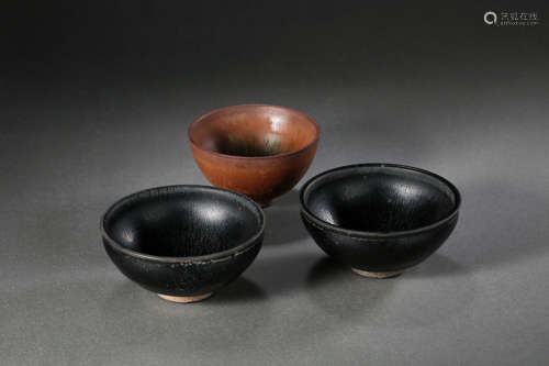 A GROUP OF JIAN WARE ZHAN, SOUTHERN SONG DYNASTY