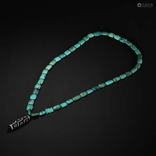 CHINESE SHANG DYNASTY TURQUOISE COLLAR