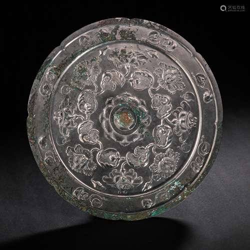 BRONZE MIRROR, TANG DYNASTY, CHINA