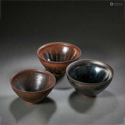 A GROUP OF JIAN WARE ZHAN, SOUTHERN SONG DYNASTY