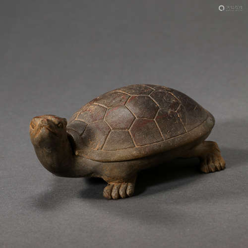 STONE TURTLE INK-STONE, TANG DYNASTY, CHINA