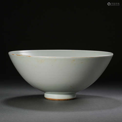 CHINESE YUAN DYNASTY SHU FU WARE BOWL