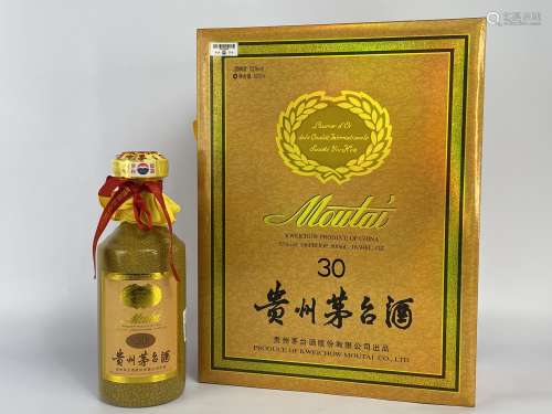 2012年 “30年”年份贵州茅台酒