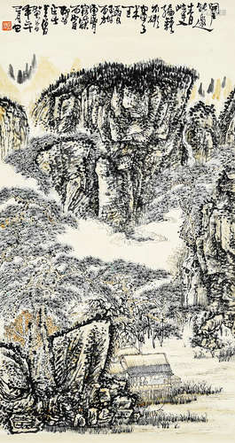 Huang Qiuyuan, Chinese Scroll Painting