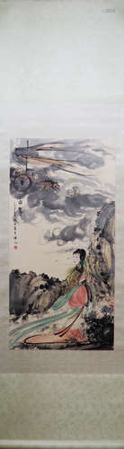 Fu Baoshi (1904-1965) Chinese Scroll Painting