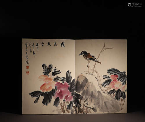 Wang Yun's flower and bird paintings in the Qing Dynasty