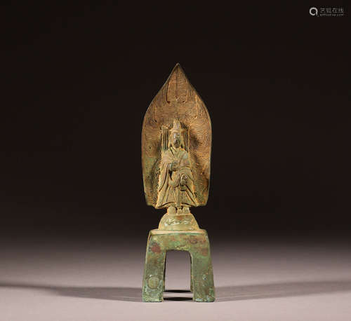 Bronze Buddha statues in ancient China