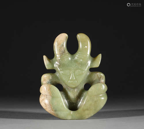 Jade man in ancient China