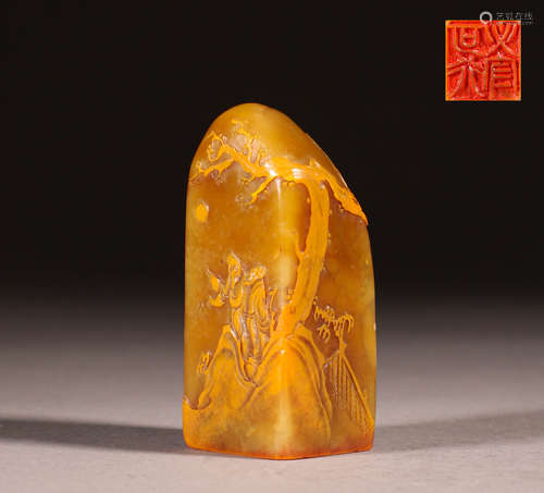 Tian Huangshi seal in the Qing Dynasty