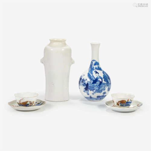Six assorted Chinese porcelain items 17th/18th to late 19th ...