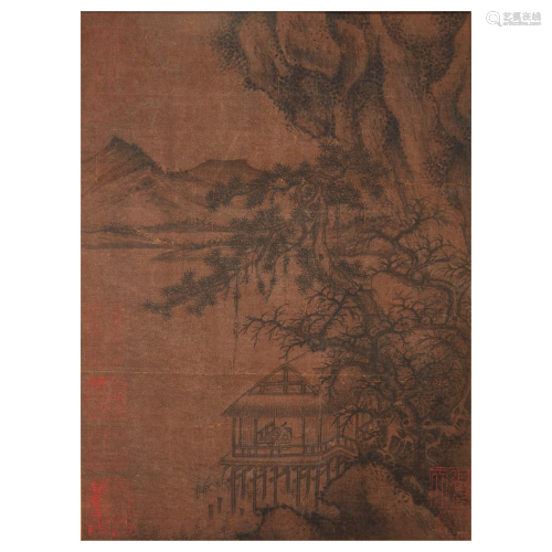 A Song dynasty style album painting