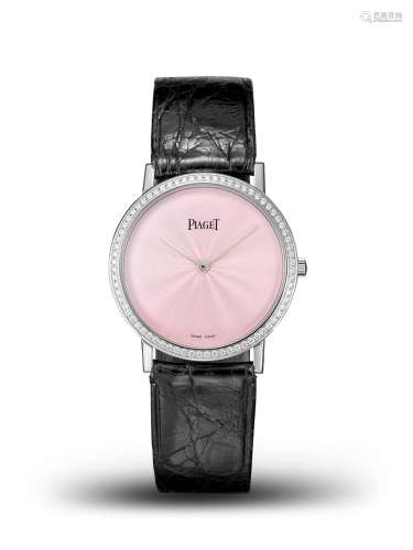 【Y】PIAGET  ALTIPLANO, REF.P10245, A WHITE GOLD AND DIAMOND-S...