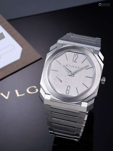 BVLGARI  OCTO FINISSIMO S, A BRAND NEW ULTRA THIN STAINLESS ...