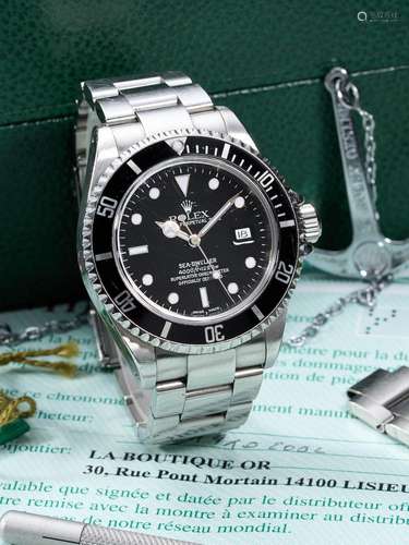 ROLEX  SEA-DWELLER, REF.16600, A STAINLESS STEEL BRACELET WA...